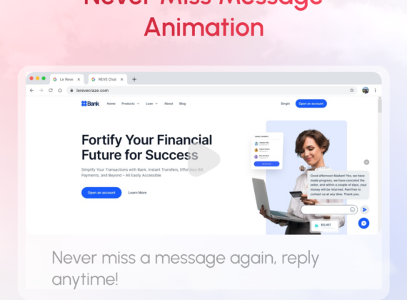 Never miss a message again, reply anytime!