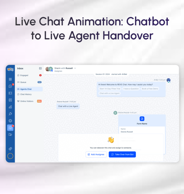Live Chat Animation_ Chatbot to Live Agent Handover