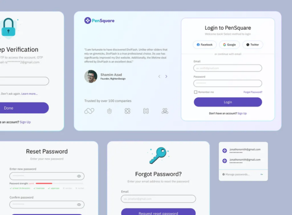 Sign-In Process Screens - Secure & User-Friendly Access Flow