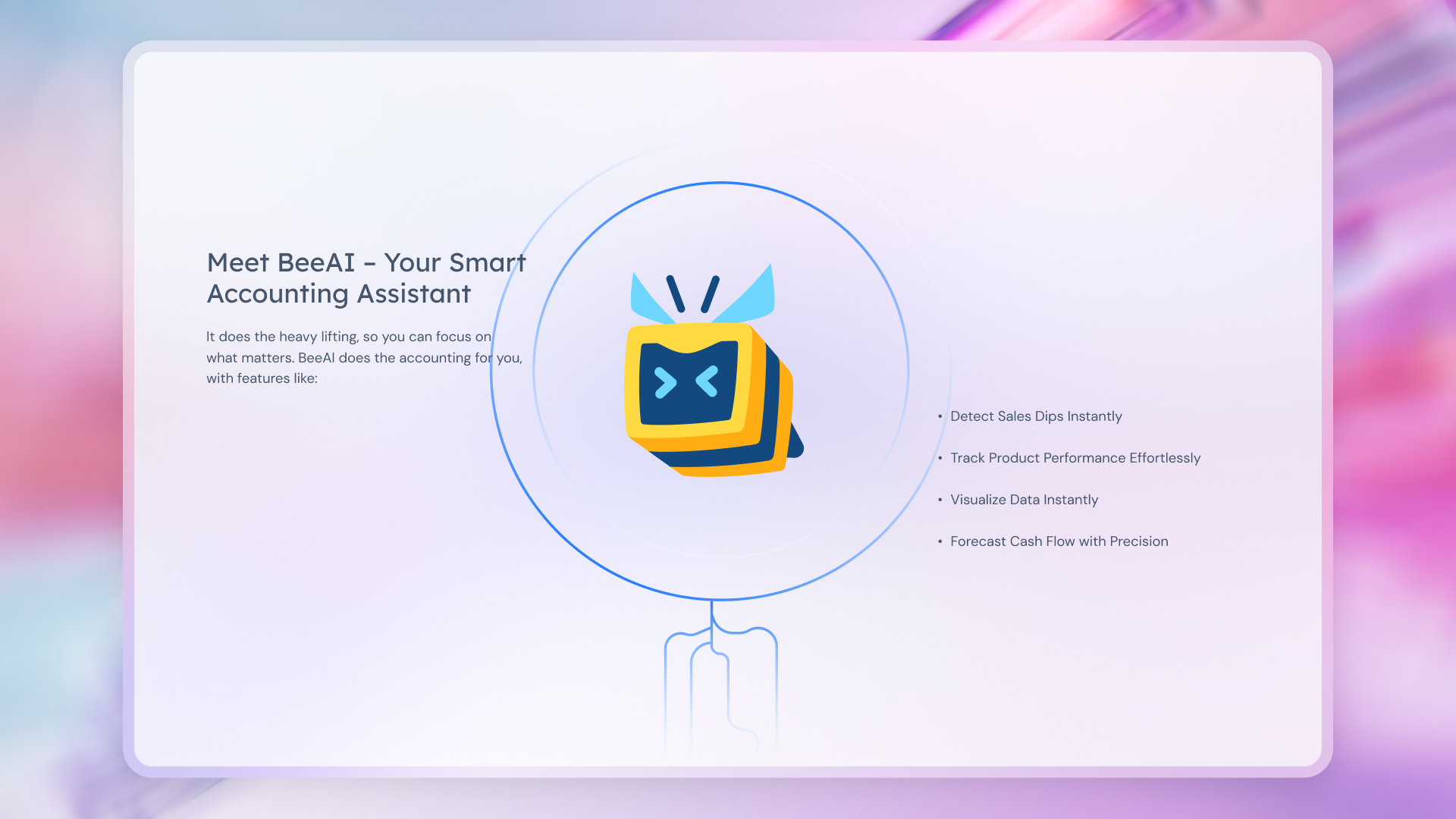 A UX Case Study on Storytelling & Conversion in Beebook’s SaaS Website bee intorduction