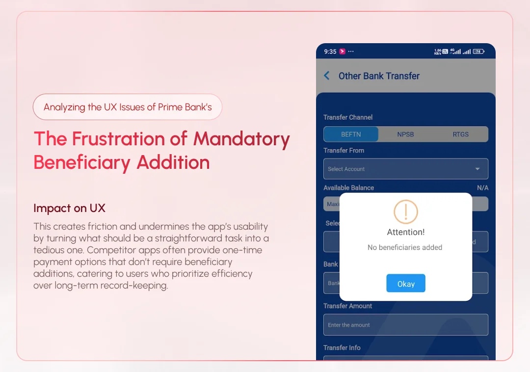 1. The Frustration of Mandatory Beneficiary Addition