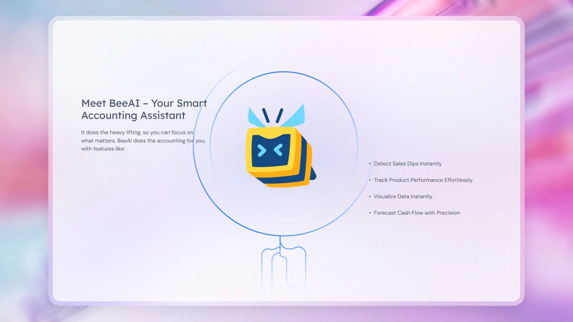 A UX Case Study on Storytelling & Conversion in Beebook’s SaaS Website bee intorduction