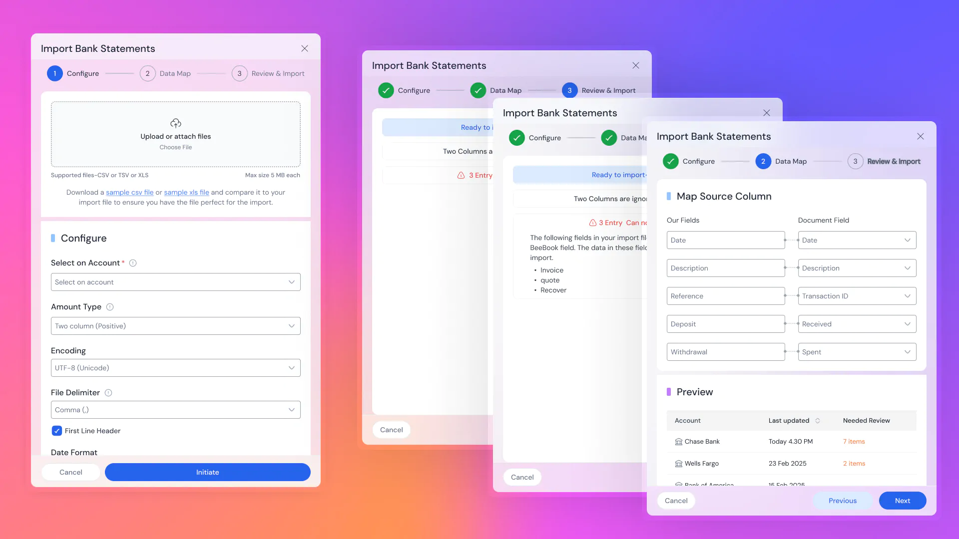 A UX Research-Driven Design of an AI Accounting Platform​-import-bank-statement