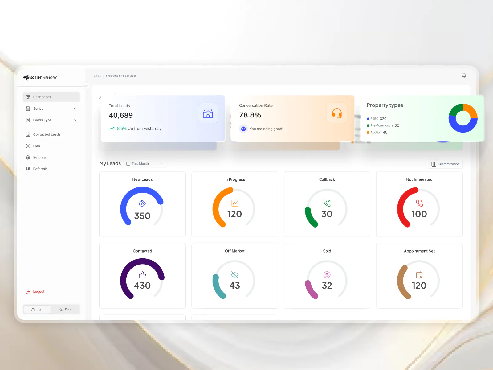 Script-memory-From Paper to Product-dashboard